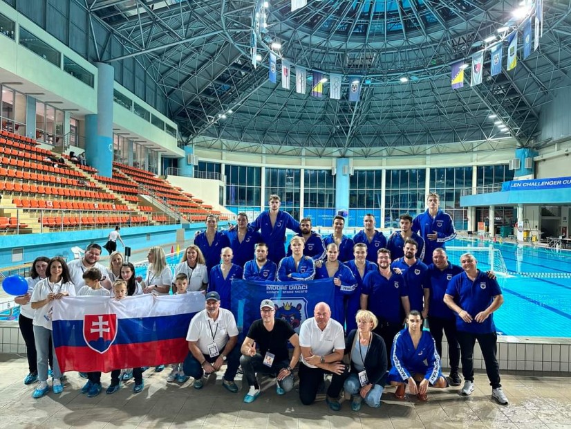 ŠKP Modrí Draci Košice postúpili medzi osmičku najlepších v klubovej európskej súťaži Challenger Cup!